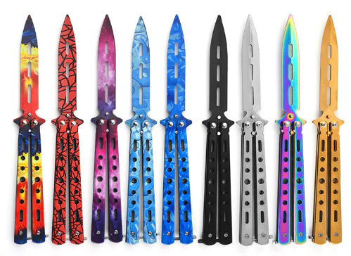 Factory Wholesale Practice Butterfly Knife Training Toy